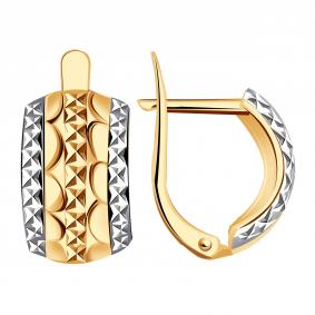 Золотые серьги МАГНАТ МА 011622 МА 011622 фото